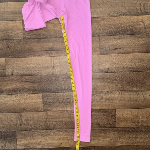 Body By Raven Tracy Size Extra Small NWT Pink Lilac Long Leggings Sexy Bottoms - Picture 8 of 9
